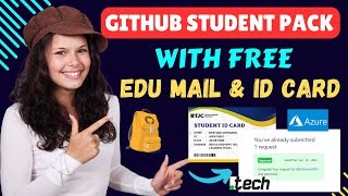 How to Apply for GitHub Students benefits GitHub Student Developer Pack  Free edu mail 2024 [upl. by Eniamej]