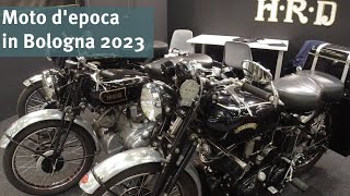 Motorräder auf der Auto e Moto depoca in Bologna 2023 [upl. by Goldin155]