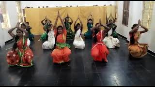 Amma Avani song dance performance in kGBV Tadimarri school 🏫🏫🏫 [upl. by Sekyere]