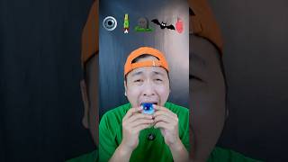 Makan Serba Hallowen🧟‍♂️ asmr mukbang makansesuaiemoji videomakan halloween [upl. by Macintosh8]