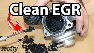 How to Clean EGR System in Your Car Low Flow Code P0401 [upl. by Aniras]