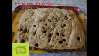 Fougasse Provençale aux Olives quotLes Recettes de Mamie Suzouquot [upl. by Ewnihc]