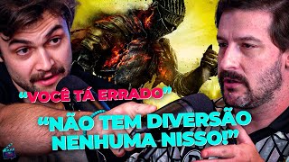 ENCONTRAMOS ALGUÉM QUE NÃO GOSTA DE DARK SOULS [upl. by Tindall]