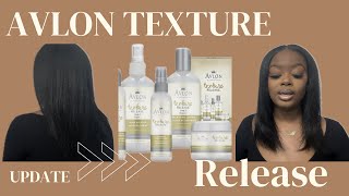 Avlon Texture Release  My curls finally reverted Part 2  Diaries of a Straight Natural [upl. by Nalro]