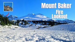 Hiking Park Butte Fire Lookout  Mount Baker WA  July 2022  Solo Hike [upl. by Orbadiah]