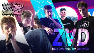 ZVD 🇺🇸  Winners Compilation  West Coast Beatbox Championship 2022 [upl. by Lidstone]