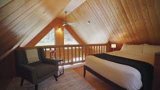 Tweedsmuir Park Lodge  Loft Chalet Video Tour [upl. by Feldt]