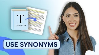 English Writing Use Synonyms to Improve your Writing [upl. by Asyram]