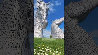 From Folktale to WorldFamous Sculpture The Kelpies 🐴TheKelpies ScottishLandmarks TravelGoalsquot [upl. by Hplodur874]