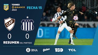 TorneoBinance  Fecha 15  resumen de Platense  Talleres [upl. by Benedetto197]