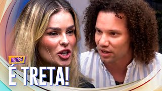 MAYCON E YASMIN BRUNET DEBATEM APÓS FORMAÇÃO DE PAREDÃO 😲  BBB 24 [upl. by Jud]