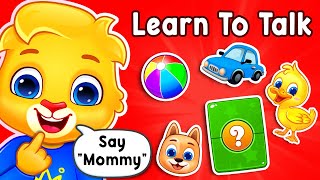 Baby Learning First Words  Learn to Talk For Babies  Toddler Videos amp Songs With Lucas amp Friends [upl. by Willyt]