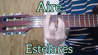 Como tocar Aire de Estelares guitarra FACIL Y RAPIDO [upl. by Maurise465]