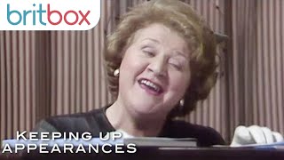 Hyacinth Buckets Best Musical Moments  Keeping Up Appearances [upl. by Sorvats]