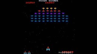 Galaxian 1979 Namco Mame Retro Arcade Games [upl. by Karlis645]