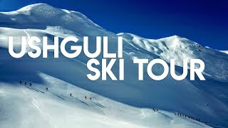 Ushguli ski tour Mestia Georgia 2019 [upl. by Booze]