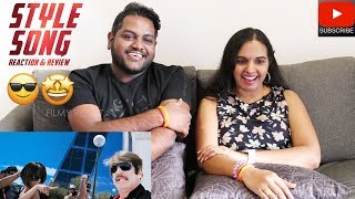 Oru Koodai Sunlight Song Reaction  Malaysian Indian Couple  Sivaji The Boss  Rajnikanth  Shreya [upl. by Leaj]