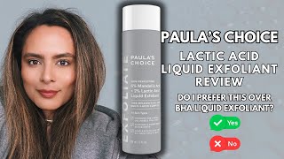 Paulas Choice 6 Mandelic Acid  2 Lactic Acid Liquid Exfoliant Review  Nadia Vega [upl. by Wesla636]