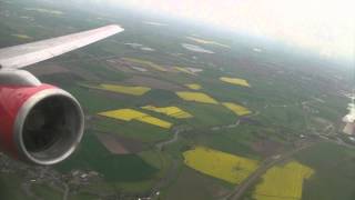 Takeoff from East Midlands Jet2 Boeing 757200 [upl. by Amapuna]