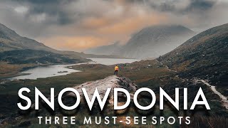 SNOWDONIA NORTH WALES  3 MUST SEE SPOTS in the National Park [upl. by Assehc]