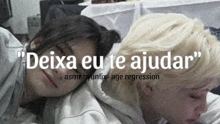 ASMR HYUNLIX 🎧 — Felix em age regression [upl. by Idzik]