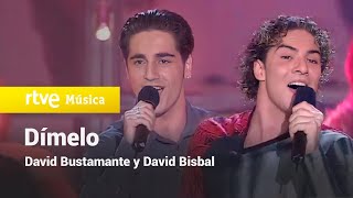 quotDÍMELOquot  David Bustamante y David Bisbal  OPERACIÓN TRIUNFO [upl. by Enoitna]