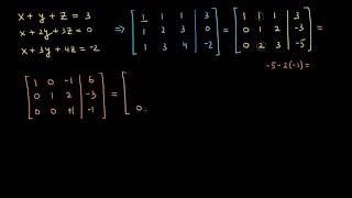 Chiziqli tenglamalar sistemasini matritsa yordamida yechish Chiziqli algebra [upl. by Asen]