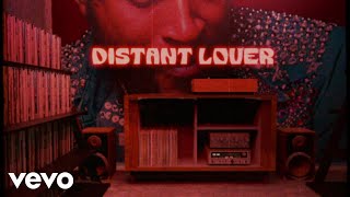 Marvin Gaye  Distant Lover Official Lyric Video [upl. by Nauqaj]