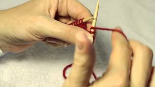 Apprendre à tricoter en 15 minutes  Tutoriel de tricot [upl. by Newob841]