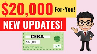 20000 Tax Free CEBA New Updates  Canada Emergency Business Account [upl. by Nil672]