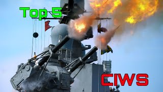 World’s Top 5 Naval Closein Weapon System CIWS [upl. by Vashtee]