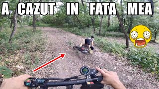 😱 A CĂZUT cu trotineta electrică ❗Cât de tare sa lovit OFFROAD Laotie Es10 vs Kugoo M4 [upl. by Boyd]