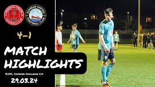 HIGHLIGHTS  vs Greenock Juniors FC U20’s  SLDFL Challenge Cup Quarter Final  290324 [upl. by Aw]