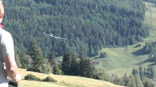 ASW 27 im Schlepp und am Hang  Aerotowing and Slope Soaring [upl. by Tedda]