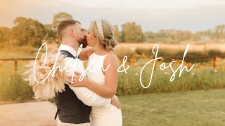 Lodge Farm York Weddings  Chelsea Josh [upl. by Rabin]