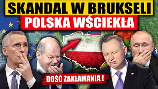 POLSKA OSTRO REAGUJE NA SKANDAL W BRUKSELI [upl. by Akamaozu]