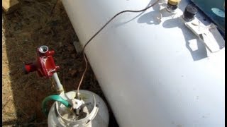 How To Transfer Propane Gas From One Tank To Another [upl. by Zohara684]