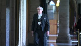 RAW Commons SergeantatArms Kevin Vickers with gun drawn [upl. by Marek]