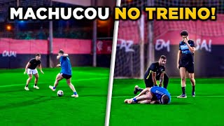 JUNINHO MANELLA MACHUCOU NO TREINO FALTANDO UMA SEMANA PARA O X1 [upl. by Cosetta]