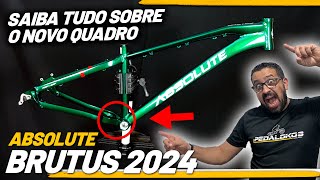 NOVO QUADRO ABSOLUTE BRUTUS 2024  JUMP E DIRTY ARO 26  PEDALOKOS [upl. by Manuela]