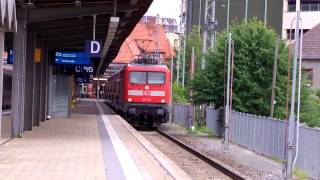 Stralsund Hbf  RE 18307 mit Startschwierigkeiten 03072013 [upl. by Dace]