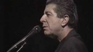 Leonard Cohen Chelsea Hotel 2 Live [upl. by Anehsak]