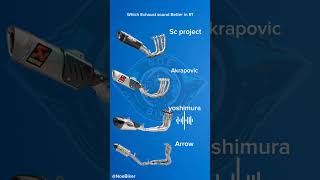 Which Exhaust sound Better in Yamaha R1 scproject akrapovic yoshimura arrow exhaustsound [upl. by Sev468]