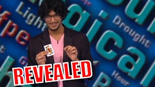 REVEALED  Sanjeev Vinodh Fooled Penn and Teller with the Word QUEUE [upl. by Bass]