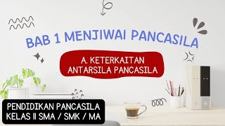 Materi Pendidikan Pancasila Kelas 11 BAB 1  A Keterkaitan Antarsila Pancasila  KURIKULUM 2024 [upl. by Moffit]