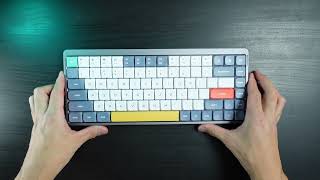 Nuphy Air 75 Keyboard Unboxing ASMR [upl. by Washko]