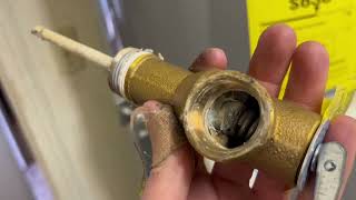 How to Replace a Pop Off Pressure Relief Valve on a Propane Water Heater [upl. by Gweneth]