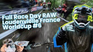 Loudenvielle Enduro WORLD CUP Race Day MUD FEST ALL STAGES raw [upl. by Elokyn399]