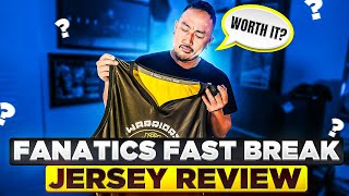 Fanatics Fast Break Replica NBA Jerseys Are They Worth It  Detailed Review [upl. by Teddman]