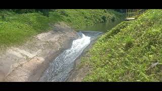 Kelian Mine Tailings Dam spillway [upl. by Nrubloc840]